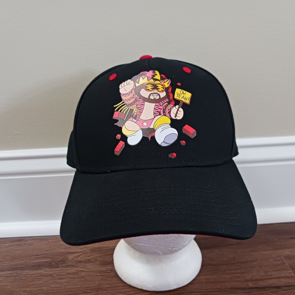 Savage Randy WWE‎ GPK Snapback Hat Cap Garbage Pail Kids Oh Yeah! 2019
